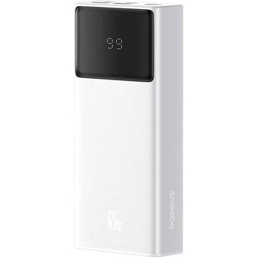 Baseus Star-Lord Dual Way Fast Charging 65W  Power Bank 30000mAh - White